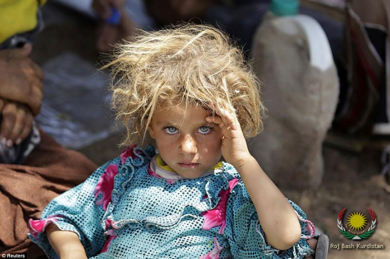 yazidi blonde