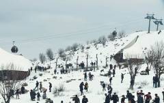 snowfall on Korek