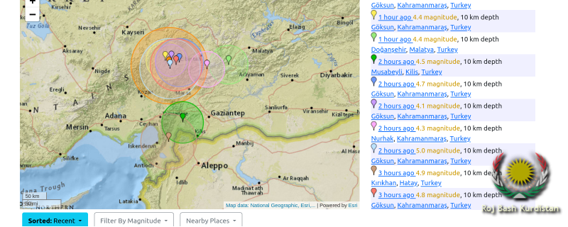 Quakes Area