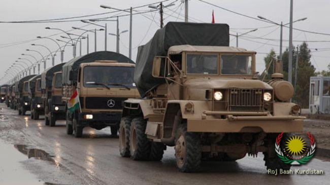Peshmerga Army Convoy